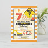 Thème de construction Invitation pour la fête d'an (Debout devant)