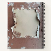Thème de désintégration urbaine - Carnet Spiral Gr (Dos)