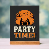 Thème de fête d'Halloween Sorcière Chaudron Design (Neutre)