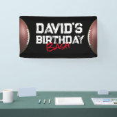 Thème de football Anniversaire Bannière de fête (Salon professionnel)