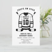 Thème de hockey personnel Invitation de fête d'ann (Debout devant)