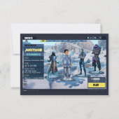 Thème de jeu Invitation (Devant)