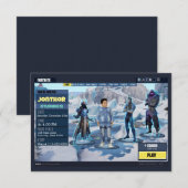 Thème de jeu Invitation (Devant / Derrière)