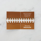 Thème de la fête sportive Merci personnalisée (Intérieur)