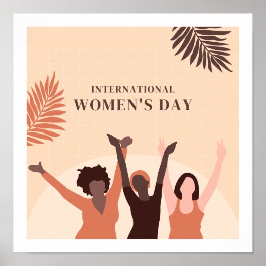 Thème de la journée des femmes Design Poster migno (Devant)