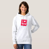 Thème de la Saint-Valentin couple Design Sweat à c (Devant entier)
