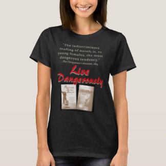 thème de lecture t-shirt pour femmes