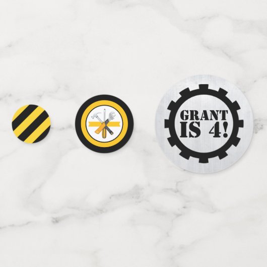 Thème de l'outil et de construction Confetti (Derrière)