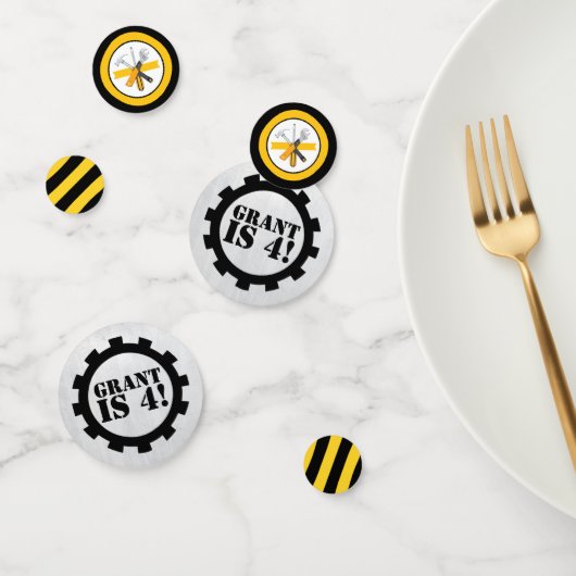 Thème de l'outil et de construction Confetti (Groupe)