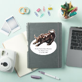 Thème de marché Stock personnalisé Bullish Sticker (Couverture iPad)