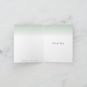 Thème de mariage irlandais Falaises de Moher Merci (Intérieur)