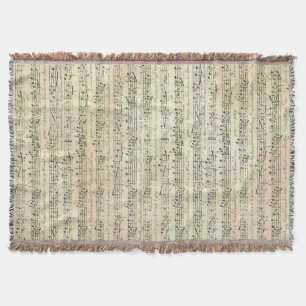 thème de musique de couverture de jet de note de