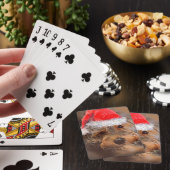 Thème de Noël de cartes de jeu de Yorkipoo (In Situ)