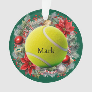 Thème de Noël de tennis