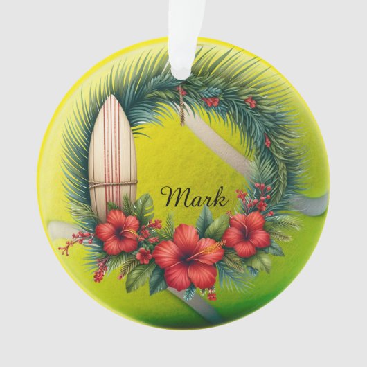Thème de Noël de tennis (devant)