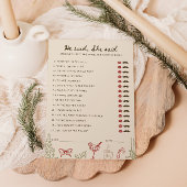 Thème de Noël Téléchargé Il a dit Elle a dit Carte