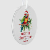 Thème de Noël Tropical Merci Retro Texte (devant)