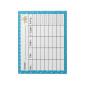 Thème de pêche Carnet de bord du livre pour enfant (Tourné)