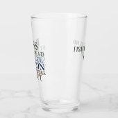 Thème de pêche - Verre Tumbler personnalisable (Gauche)