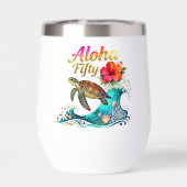 Thème de plage océanique tropicale pour 50e annive (Arrière)