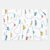 Thème de transport papier d'enveloppement d'annive (Devant 2)