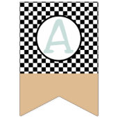 Thème de voiture Rétro Grossissant Deux drapeaux d (Troisième drapeau)