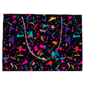 Thème des années 90 Neon Confetti Anniversaire Sac (Dos)