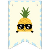 Thème d'été Anniversaire de enfant fête bannière d (Premier drapeau)