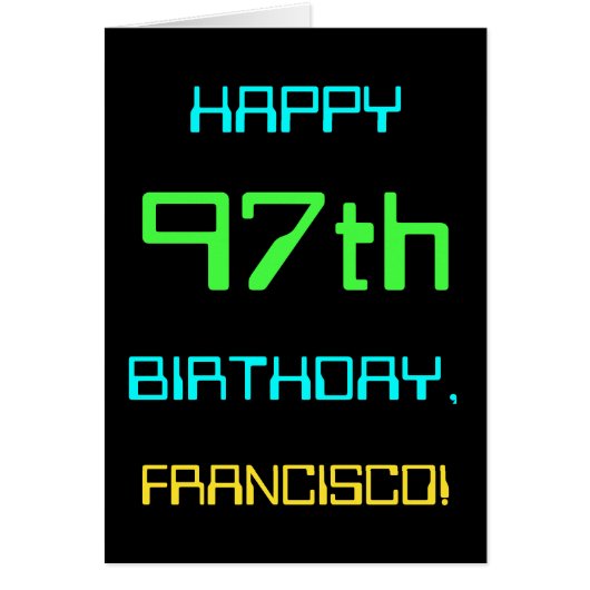 Thème du 97e anniversaire de l'informatique numéri (Devant)