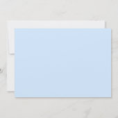 Thème du livre Invitation Baby shower (Garçon) (Dos)