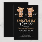 thème en peluche Genre Reveillez Invitation (Devant / Derrière)