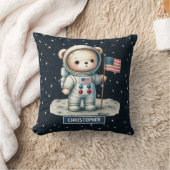 Thème Espace Teddy Ours Coussin Personnalisé Baby (Couverture)
