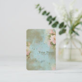 Thème Fleur - Carte de visite (Debout devant)