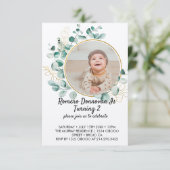 Thème fleur sauvage Garçon 2ème Anniversaire Carte (Debout devant)