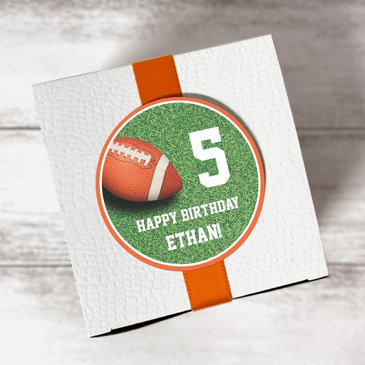 Thème Football Anniversaire Sticker