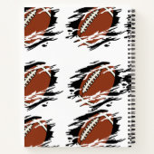thème football Carnet spiral (Dos)
