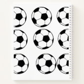 thème football Carnet spiral (Dos)