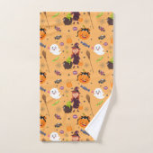 Thème Halloween mignon (Serviette à main)