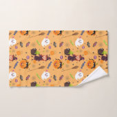Thème Halloween mignon (Serviette à main)