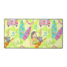 THÈME HAWAIEN ÉTÉ AQUARELLE