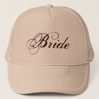 Thème marron naturel Bride casquette