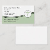 Thème Médicale Cartes de visite modernes (Devant / Derrière)