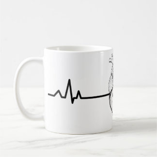 Thème Médicale - Rythme cardiaque Mug