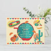 Thème mexicain Nouveau Accueil Invitation (Debout devant)