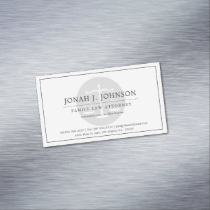 Thème minimal de l'avocat   CARTE DE VISITE