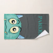 Thème Monster Personnalisé (Serviette à main)