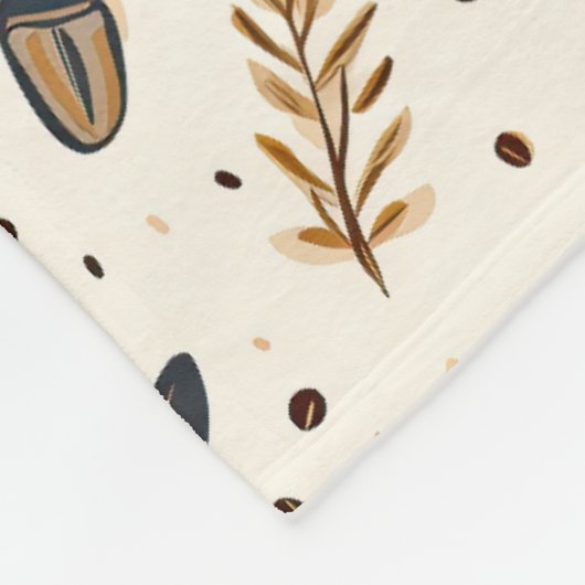 Thème Mug café avec couverture en polaire Feuille (Coin)