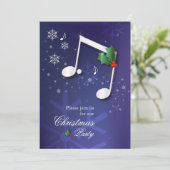 Thème musical Invitation à la fête de Noël (Debout devant)