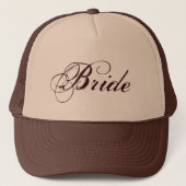 Thème naturel Brown Bride casquette (Devant)