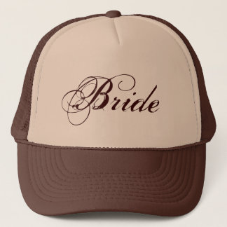 Thème naturel Brown Bride casquette